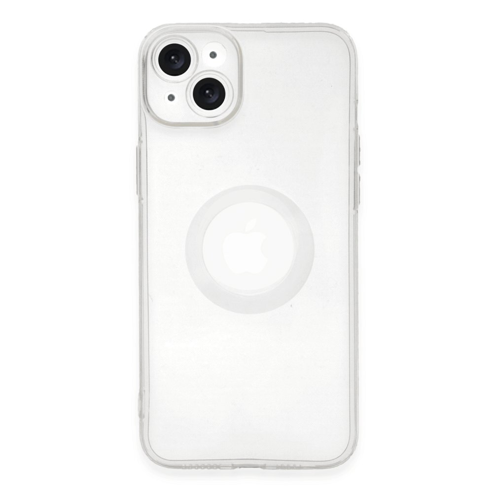  iPhone 14 Plus Kılıf Santa Lens Silikon - Şeffaf