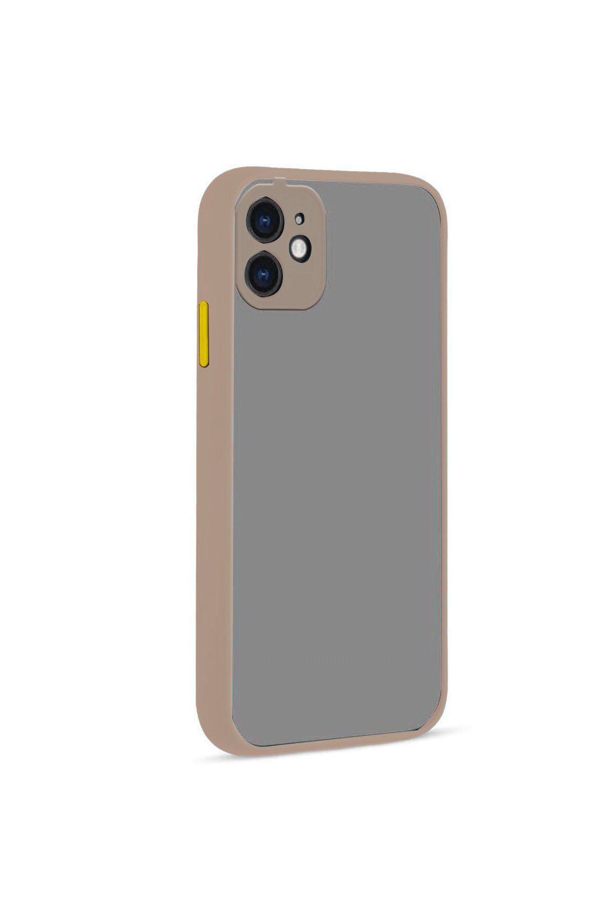 iPhone 12 Kılıf Montreal Silikon Kapak - Pembe iPhone 12 Kılıf Montreal Silikon Kapak - Pembe