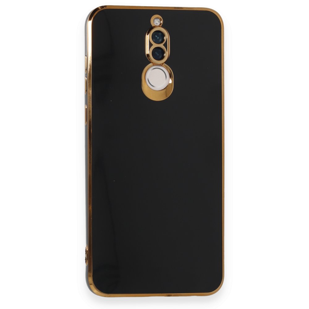 Huawei Mate 10 Lite Kılıf Volet Silikon - Siyah  Huawei Mate 10 Lite Kılıf Volet Silikon - Siyah