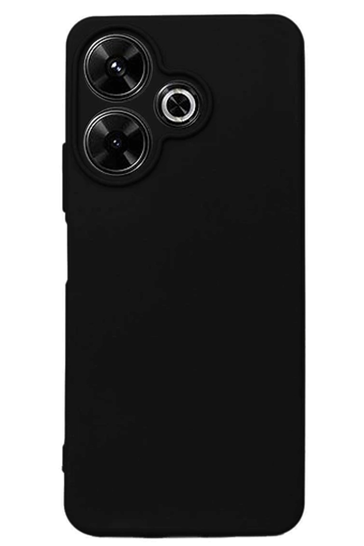 Redmi 13 4G Kılıf First Silikon - Siyah Redmi 13 4G Kılıf First Silikon - Siyah