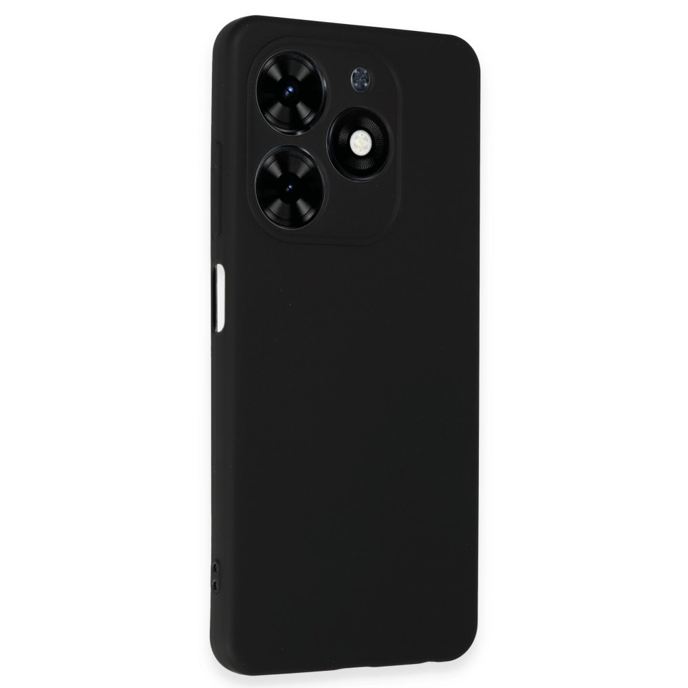 Tecno Spark 20C Kılıf First Silikon - Siyah Tecno Spark 20C Kılıf First Silikon - Siyah