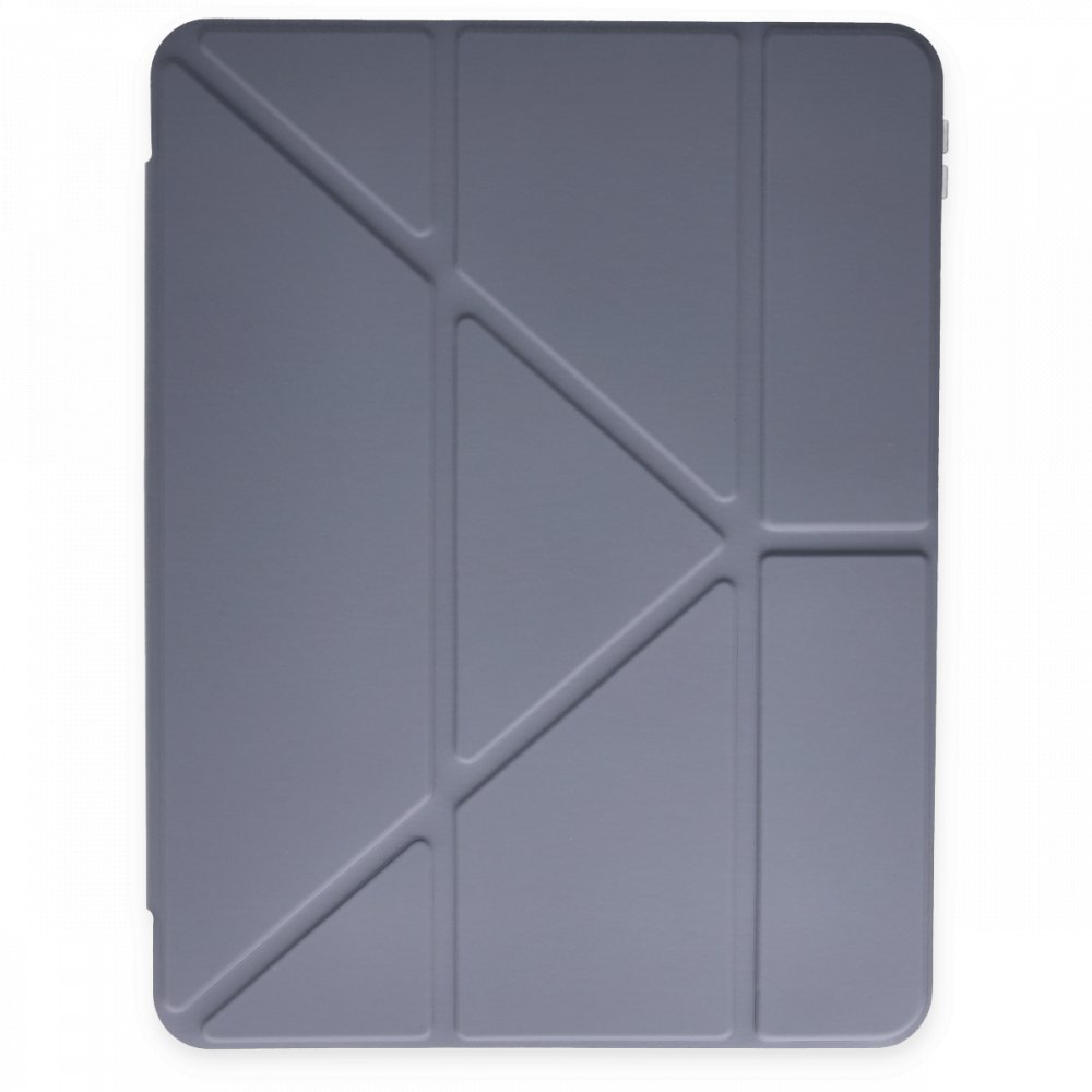  iPad Pro 12.9 (2018) Kılıf Kalemlikli Mars Tablet Kılıfı - Lila