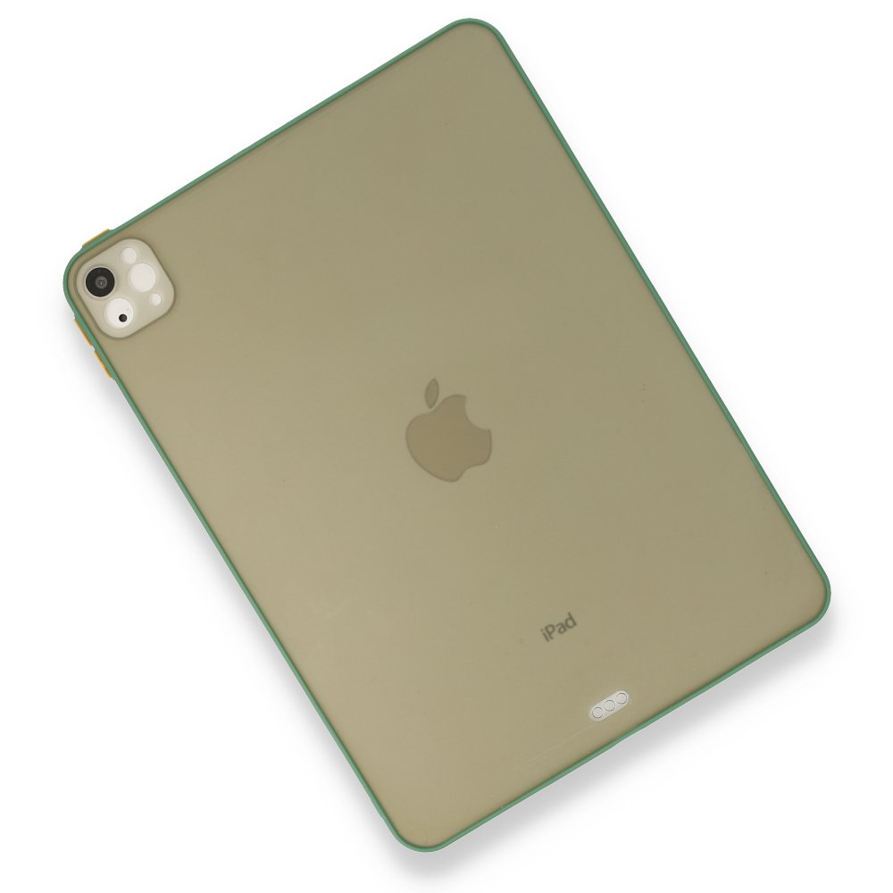  iPad Air 4 10.9 Kılıf Tablet Montreal Silikon - Yeşil