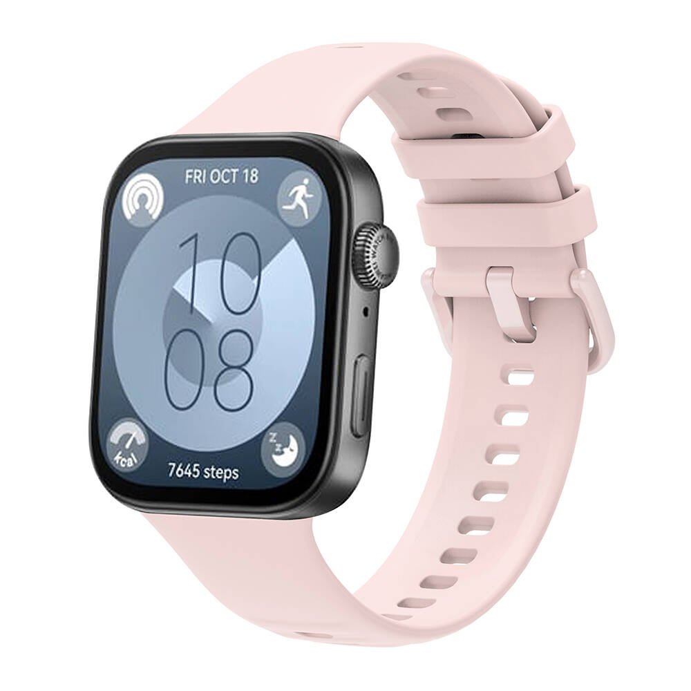  Huawei Watch Fit 3 Klasik Kordon - Pudra