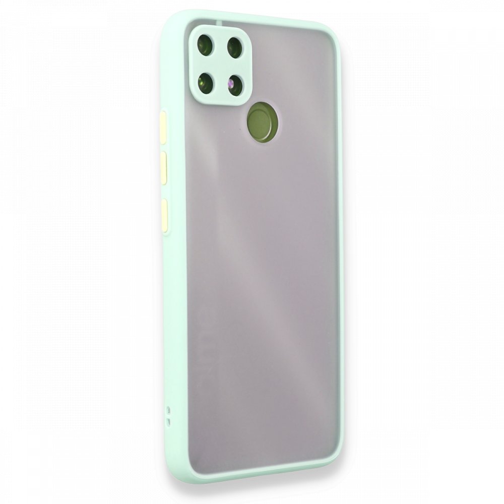 Realme C25 Kılıf Montreal Silikon Kapak - Turkuaz Realme C25 Kılıf Montreal Silikon Kapak - Turkuaz