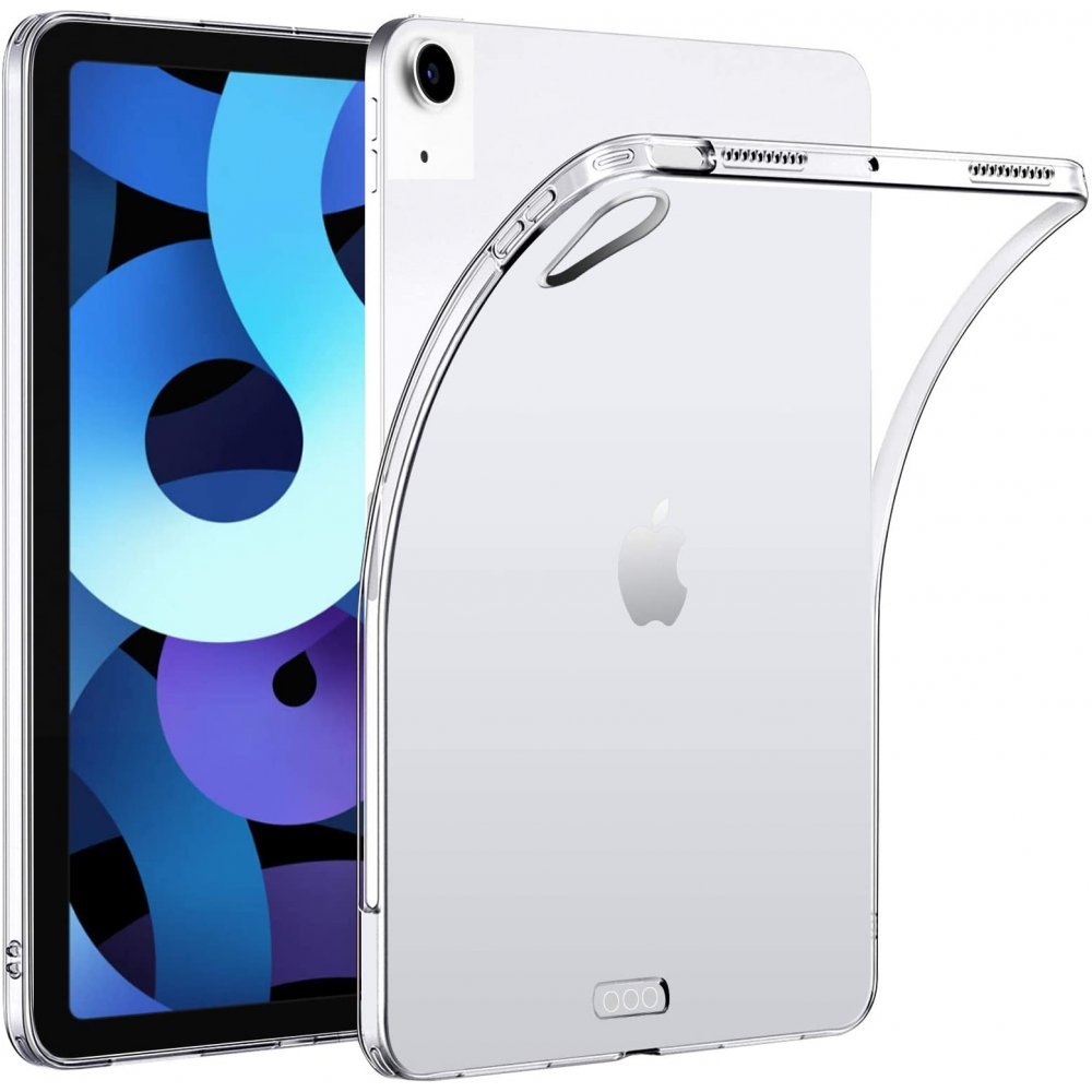  iPad Air 5 (2022) Kılıf Tablet Şeffaf Silikon - Şeffaf