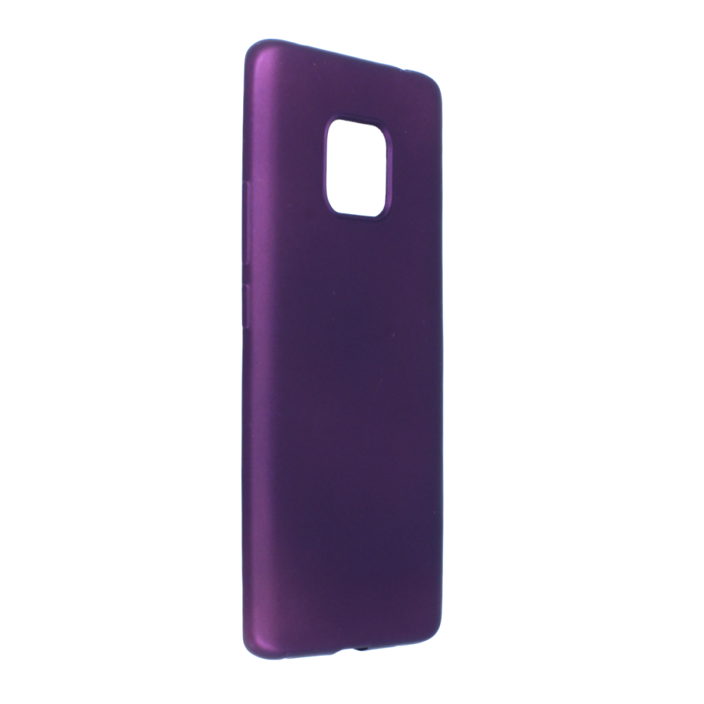 Huawei Mate 20 Pro Kılıf First Silikon - Mürdüm  Huawei Mate 20 Pro Kılıf First Silikon - Mürdüm