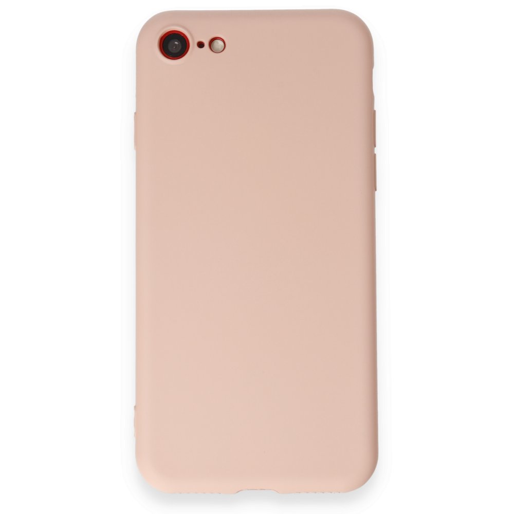  iPhone 8 Kılıf First Silikon - Pudra