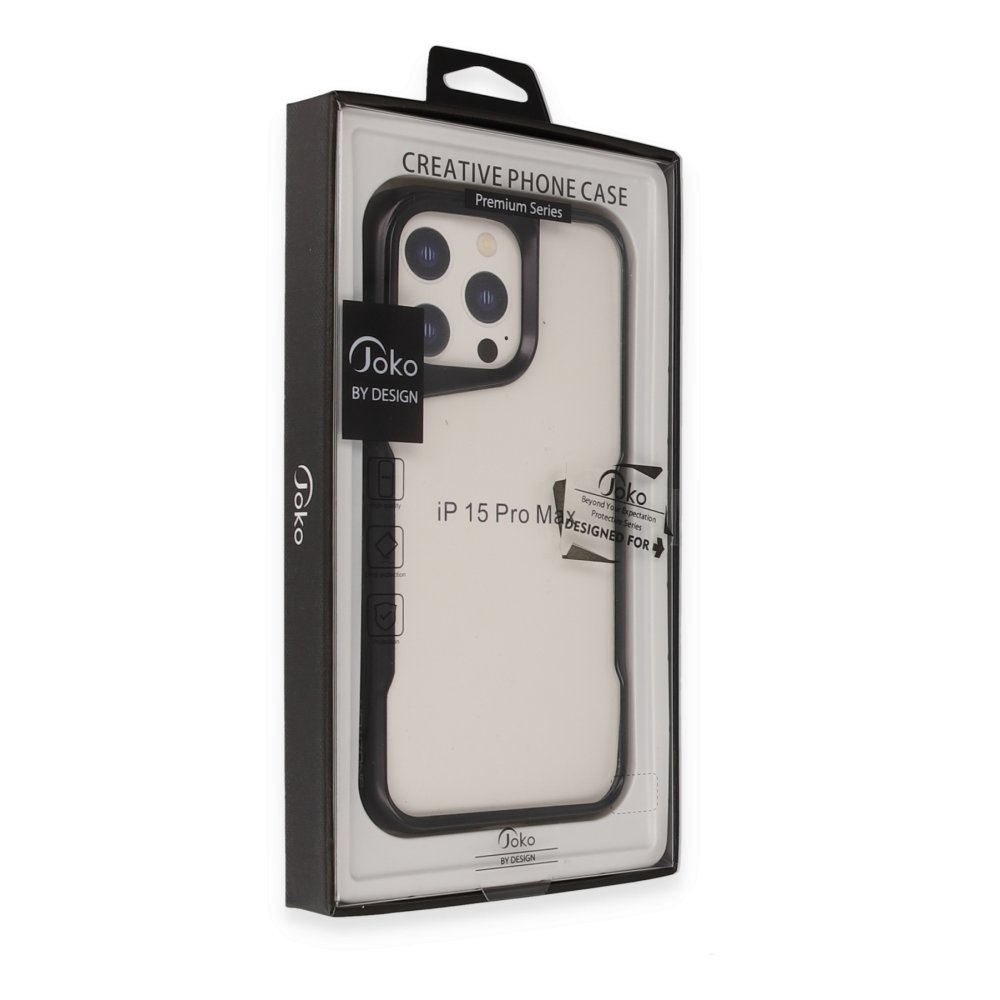 Joko iPhone 14 Pro Max Craft Kapak - Siyah Joko iPhone 14 Pro Max Craft Kapak - Siyah