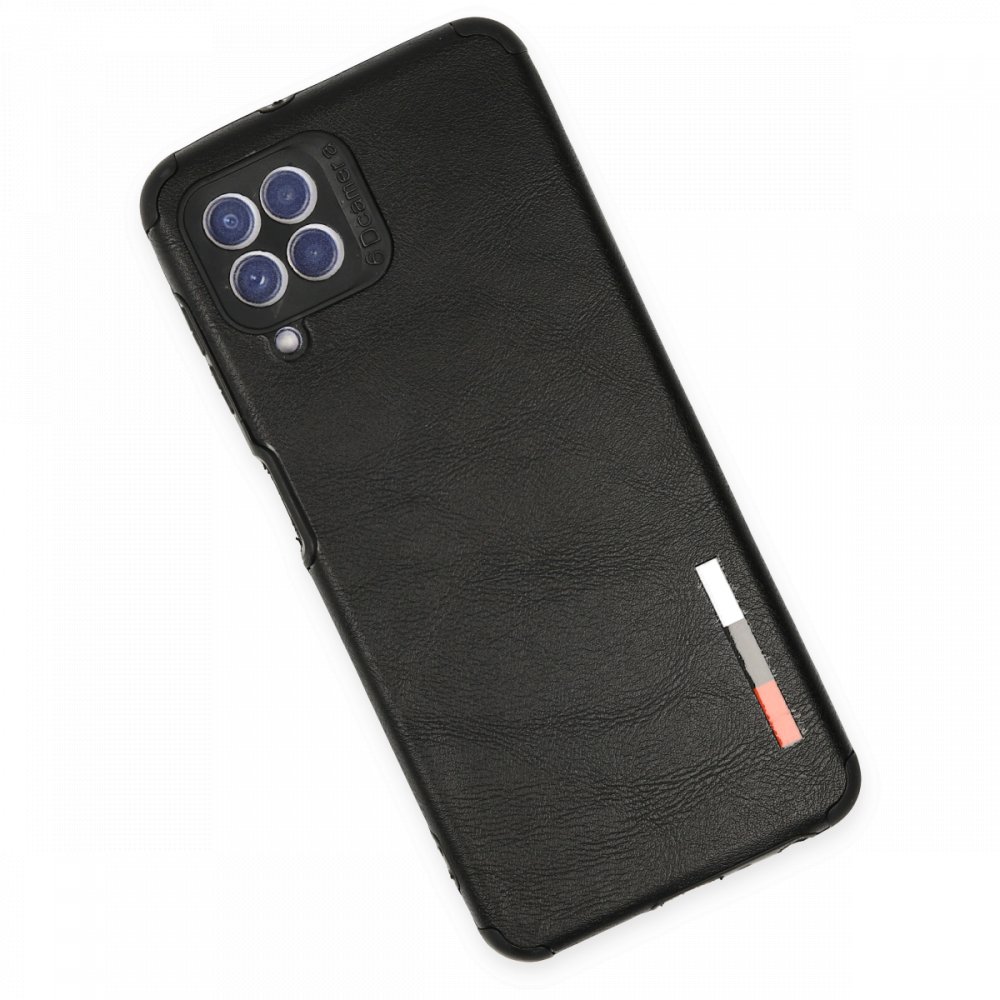 Samsung Galaxy M32 Kılıf Loop Deri Silikon - Siyah