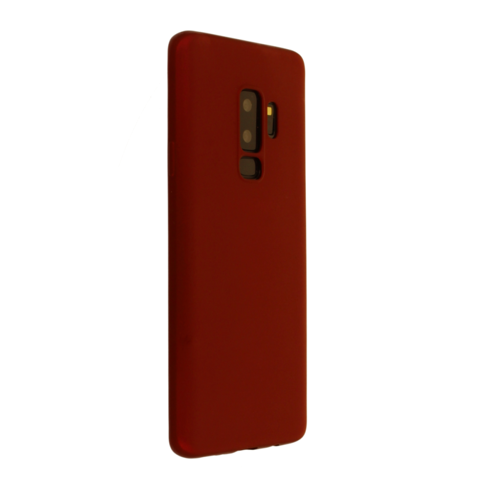 Samsung Galaxy S9 Plus Kılıf First Silikon - Bordo Samsung Galaxy S9 Plus Kılıf First Silikon - Bordo