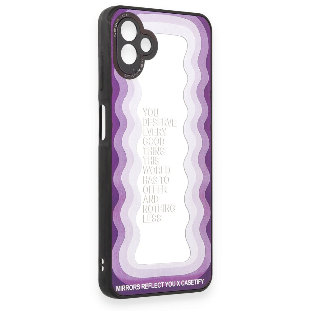  Samsung Galaxy A04 Kılıf Mirror Desenli Kapak - Mirror - 5