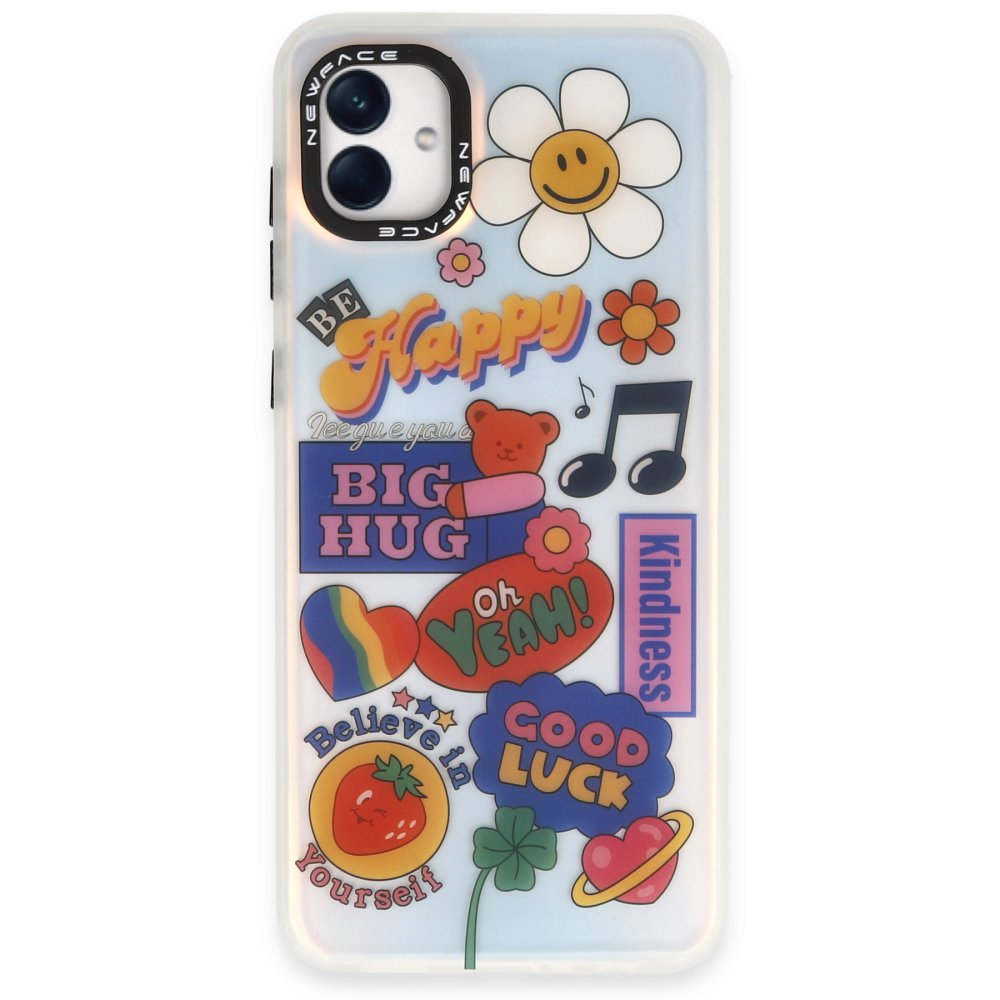  Samsung Galaxy A04 Kılıf Estoril Desenli Kapak - Estoril - 15