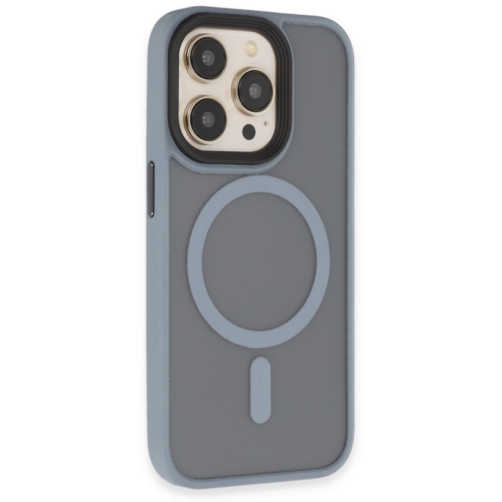  iPhone 14 Pro Max Kılıf Trex Magneticsafe Kapak - Sierra Blue