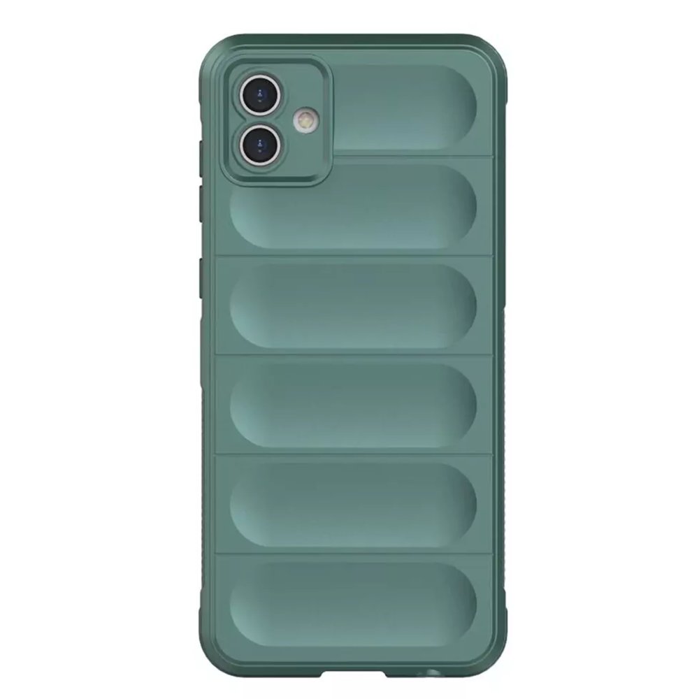  Samsung Galaxy A05 Kılıf Optimum Silikon - Koyu Yeşil
