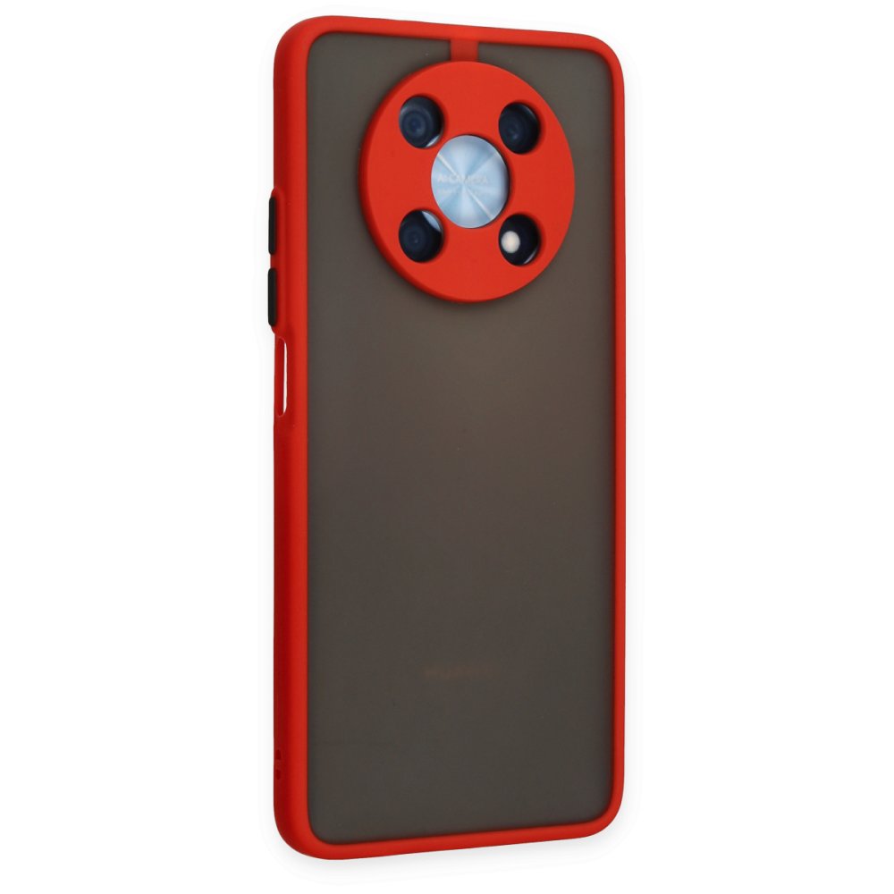  Huawei Nova Y90 Kılıf Montreal Silikon Kapak - Kırmızı