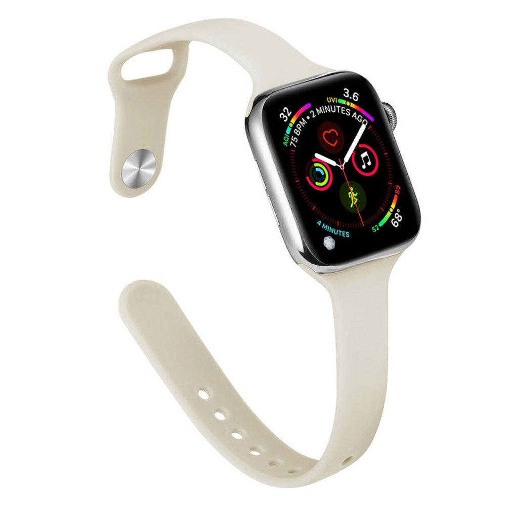  Apple Watch 38mm Klasik Kordon - Krem