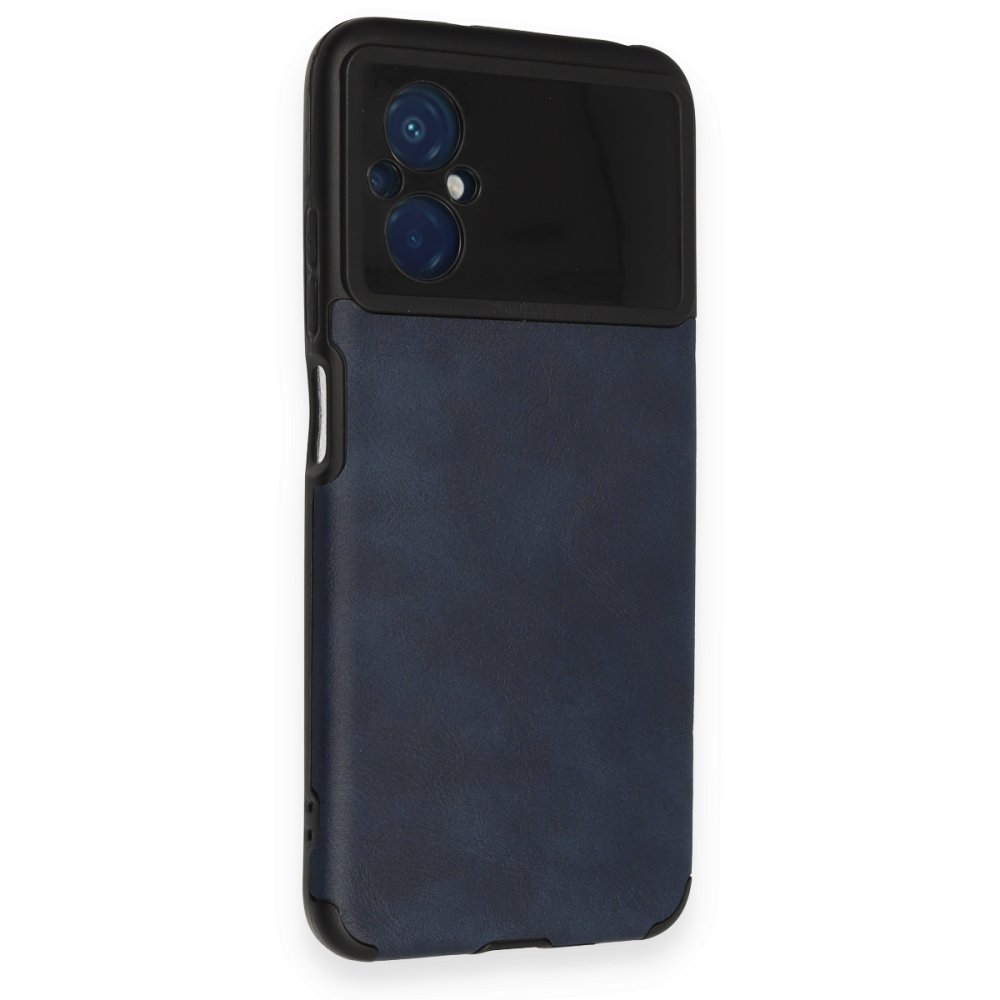 Xiaomi Poco M5 Kılıf Loop Deri Silikon - Lacivert Xiaomi Poco M5 Kılıf Loop Deri Silikon - Lacivert