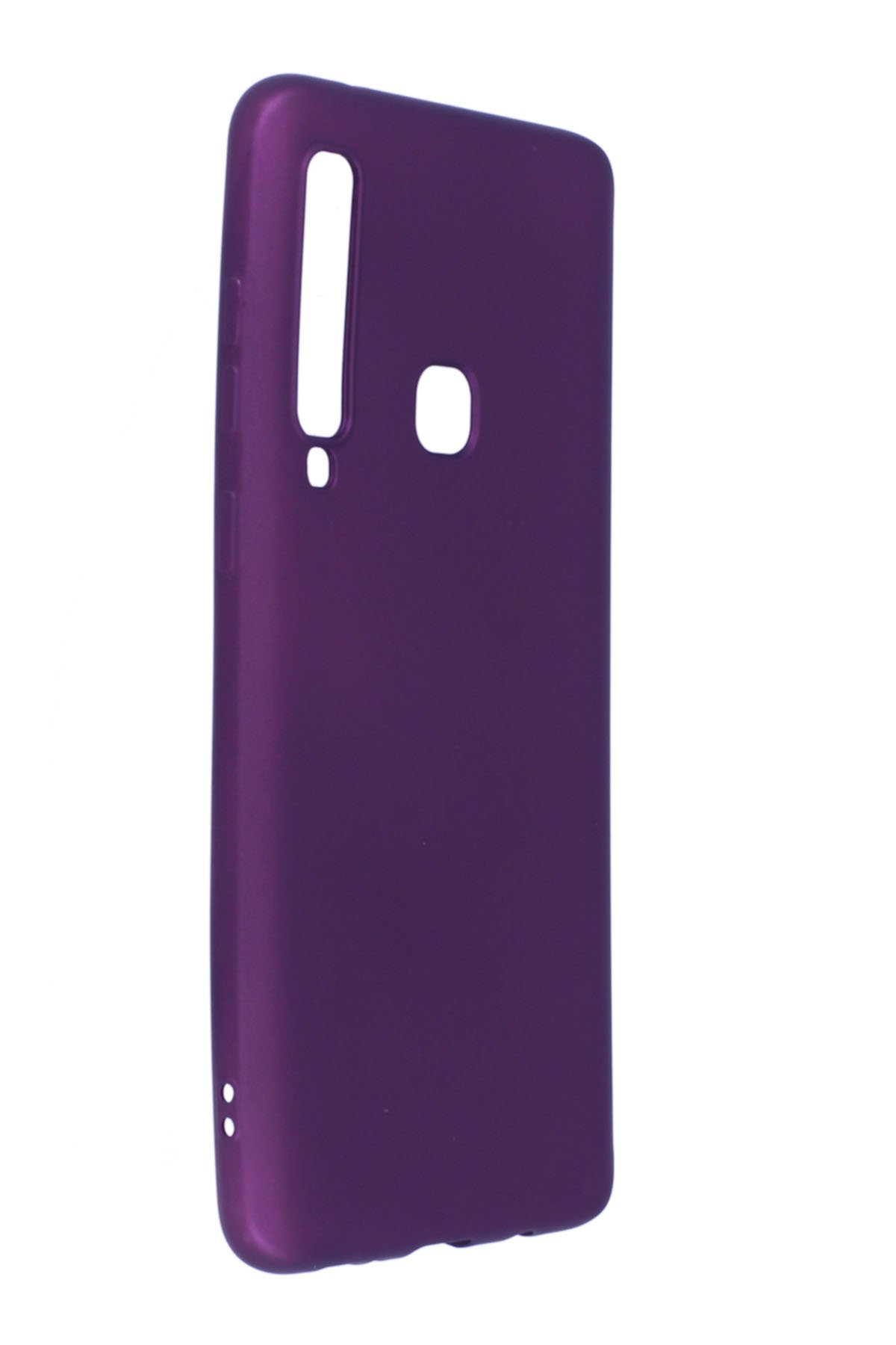  Samsung Galaxy A9 2018 Kılıf First Silikon - Mürdüm