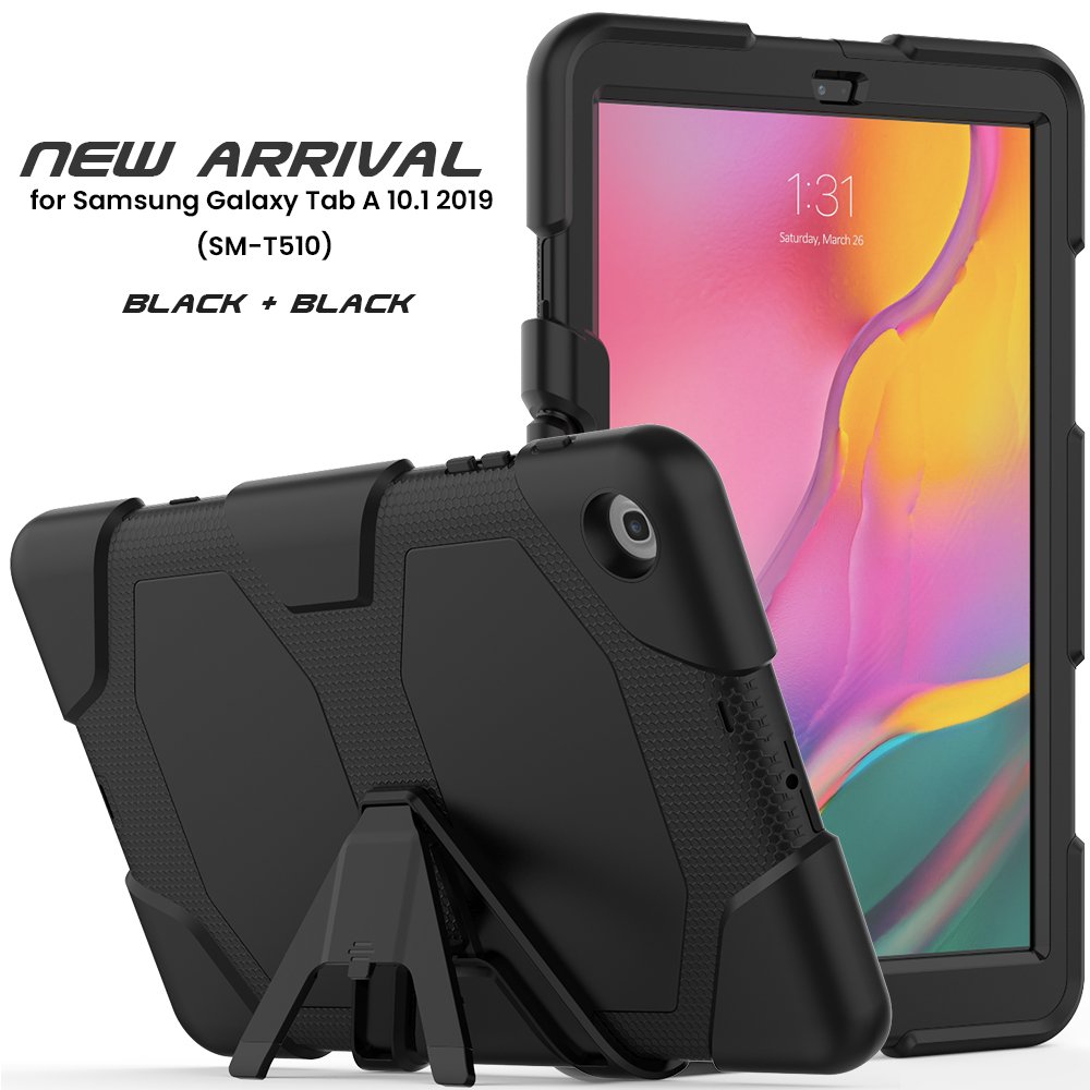  Samsung Galaxy T510 Tab A 10.1 Kılıf Griffin Tablet Kapak - Siyah
