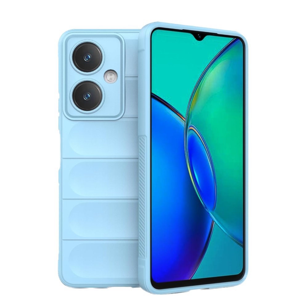  Vivo Y27 Kılıf Optimum Silikon - Sky Blue