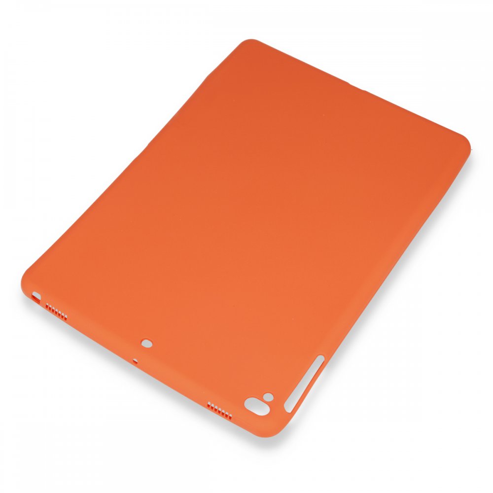  iPad 5 Air 9.7 Kılıf Evo Tablet Silikon - Turuncu