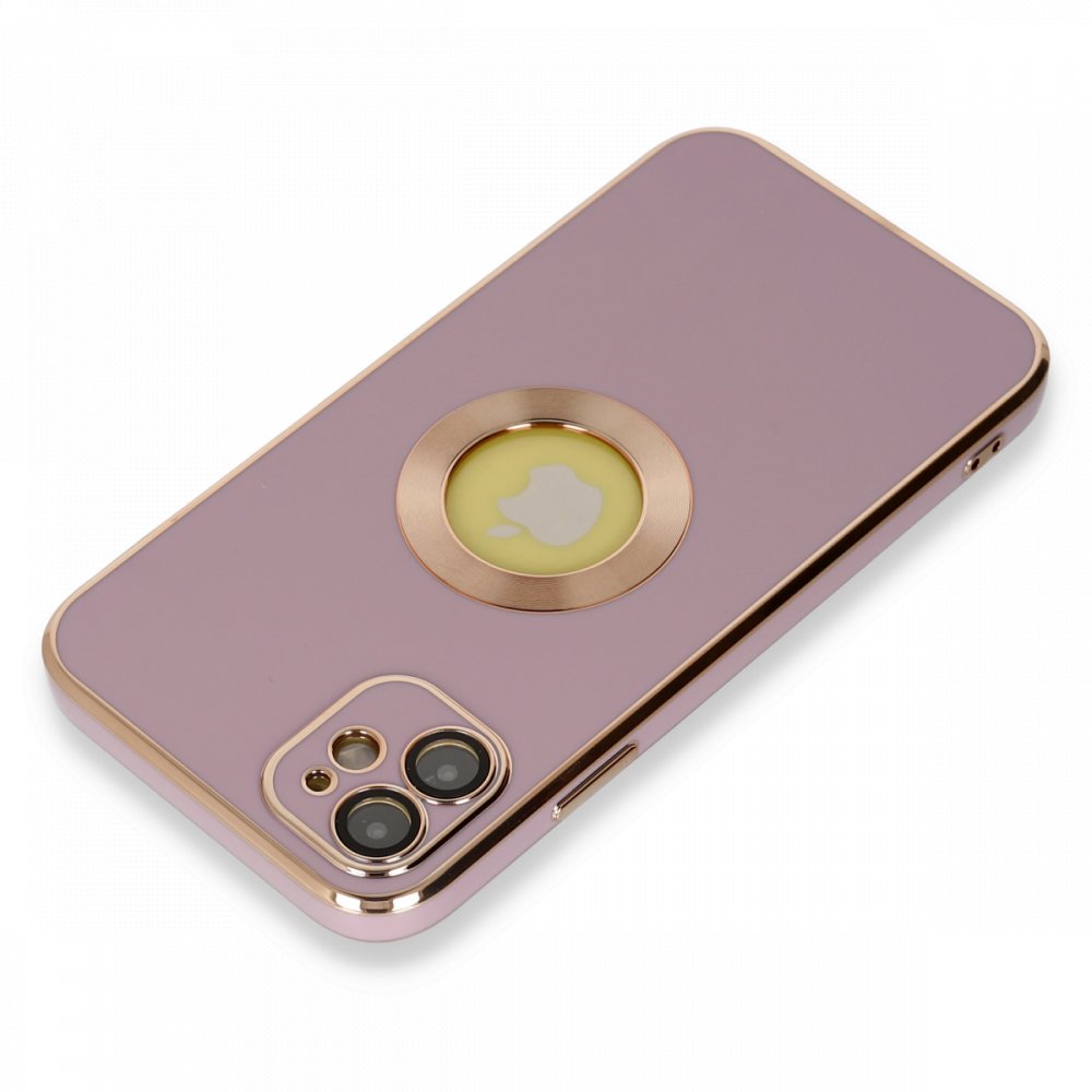  iPhone 12 Kılıf Store Silikon - Mor