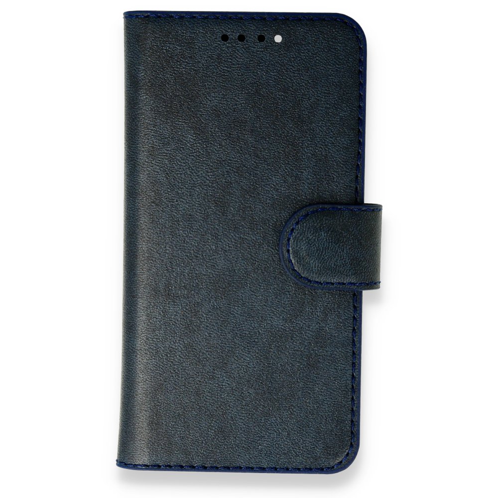 iPhone 13 Mini Kılıf Trend S Plus Kapaklı Kılıf - Lacivert iPhone 13 Mini Kılıf Trend S Plus Kapaklı Kılıf - Lacivert