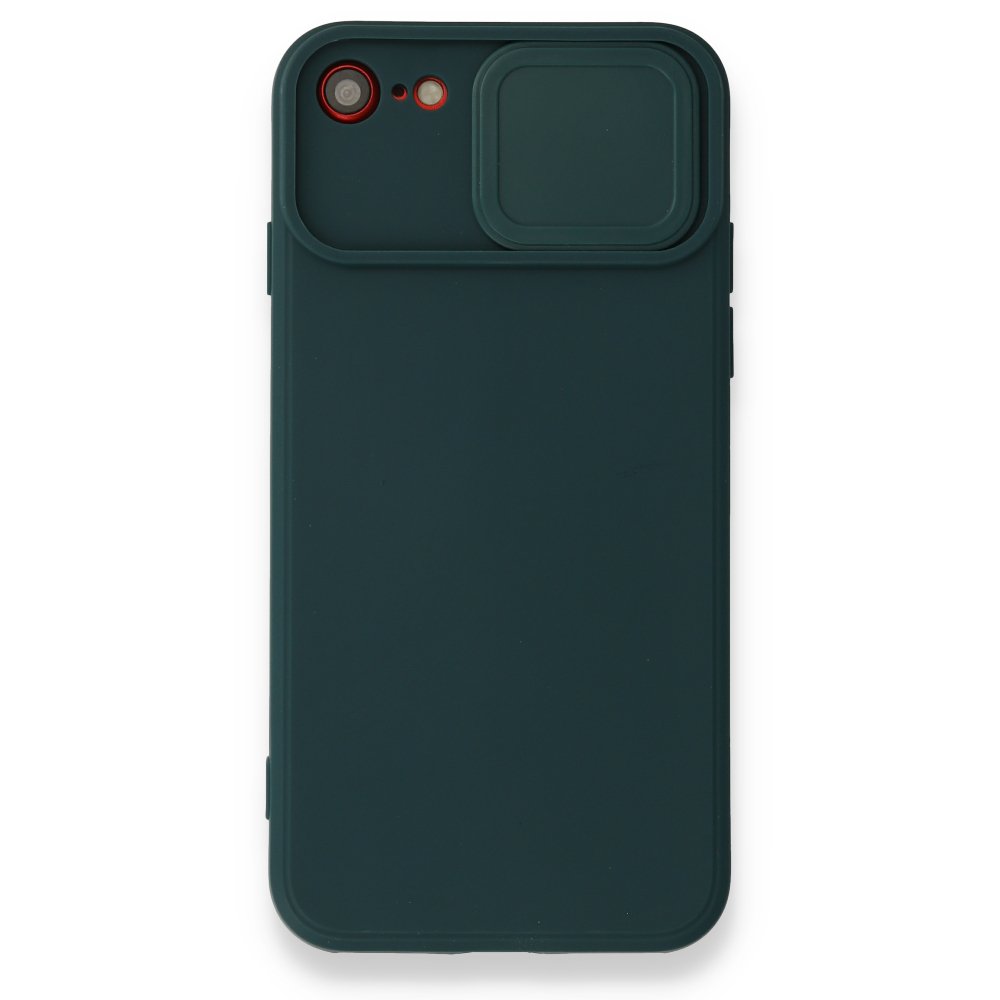 iPhone 8 Kılıf Color Lens Silikon - Yeşil iPhone 8 Kılıf Color Lens Silikon - Yeşil