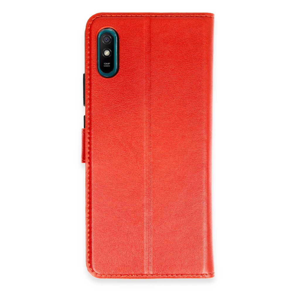Redmi 9A Kılıf Trend S Plus Kapaklı Kılıf - Kırmızı Redmi 9A Kılıf Trend S Plus Kapaklı Kılıf - Kırmızı