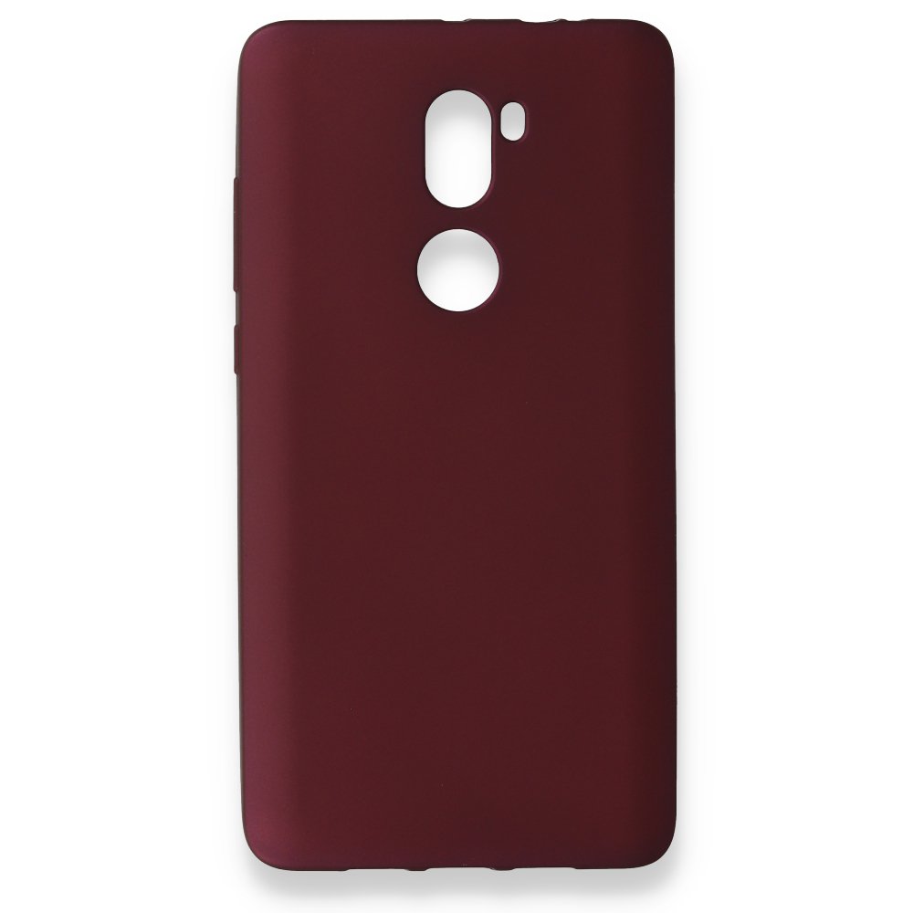  Xiaomi Mi 5S Plus Kılıf First Silikon - Mürdüm