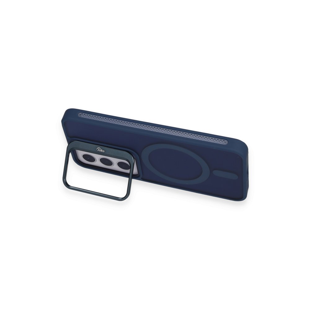 Joko Samsung Galaxy S24 Plus Flet Lens Magsafe Kapak - Lacivert