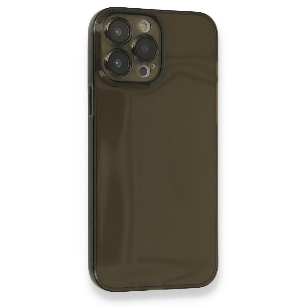  iPhone 13 Pro Kılıf Fly Lens Silikon - Siyah