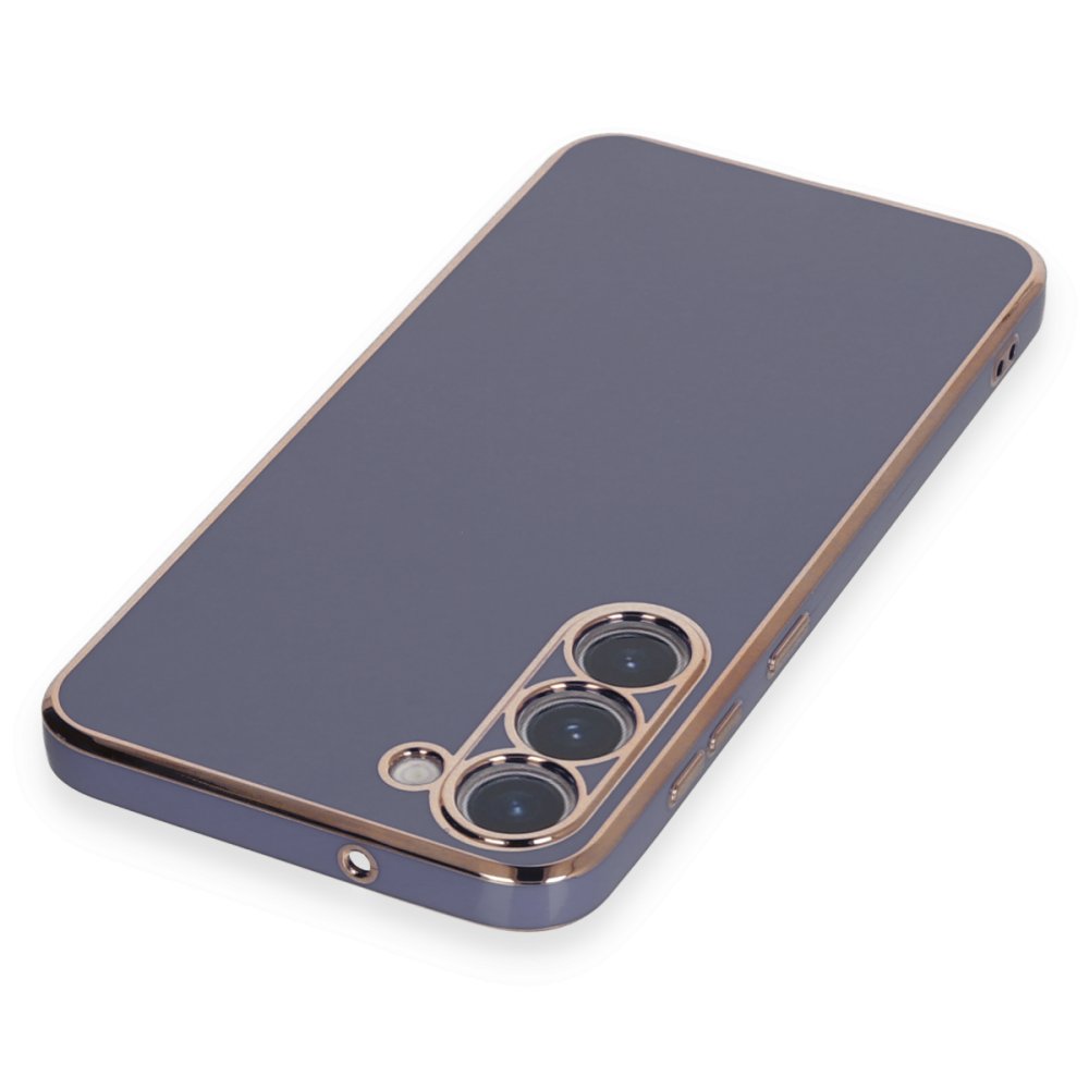  Samsung Galaxy S23 Plus Kılıf Volet Silikon - Mavi
