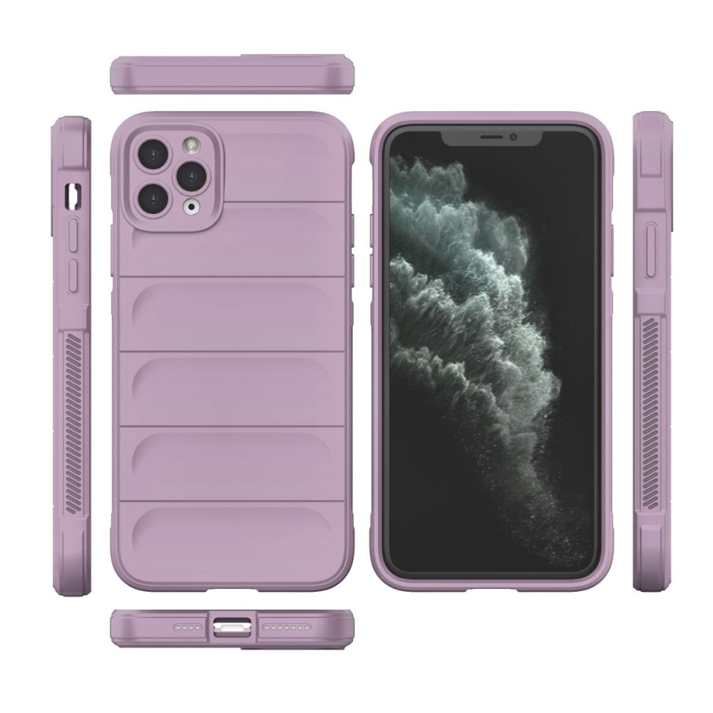 iPhone 11 Pro Max Kılıf Optimum Silikon - Mor iPhone 11 Pro Max Kılıf Optimum Silikon - Mor