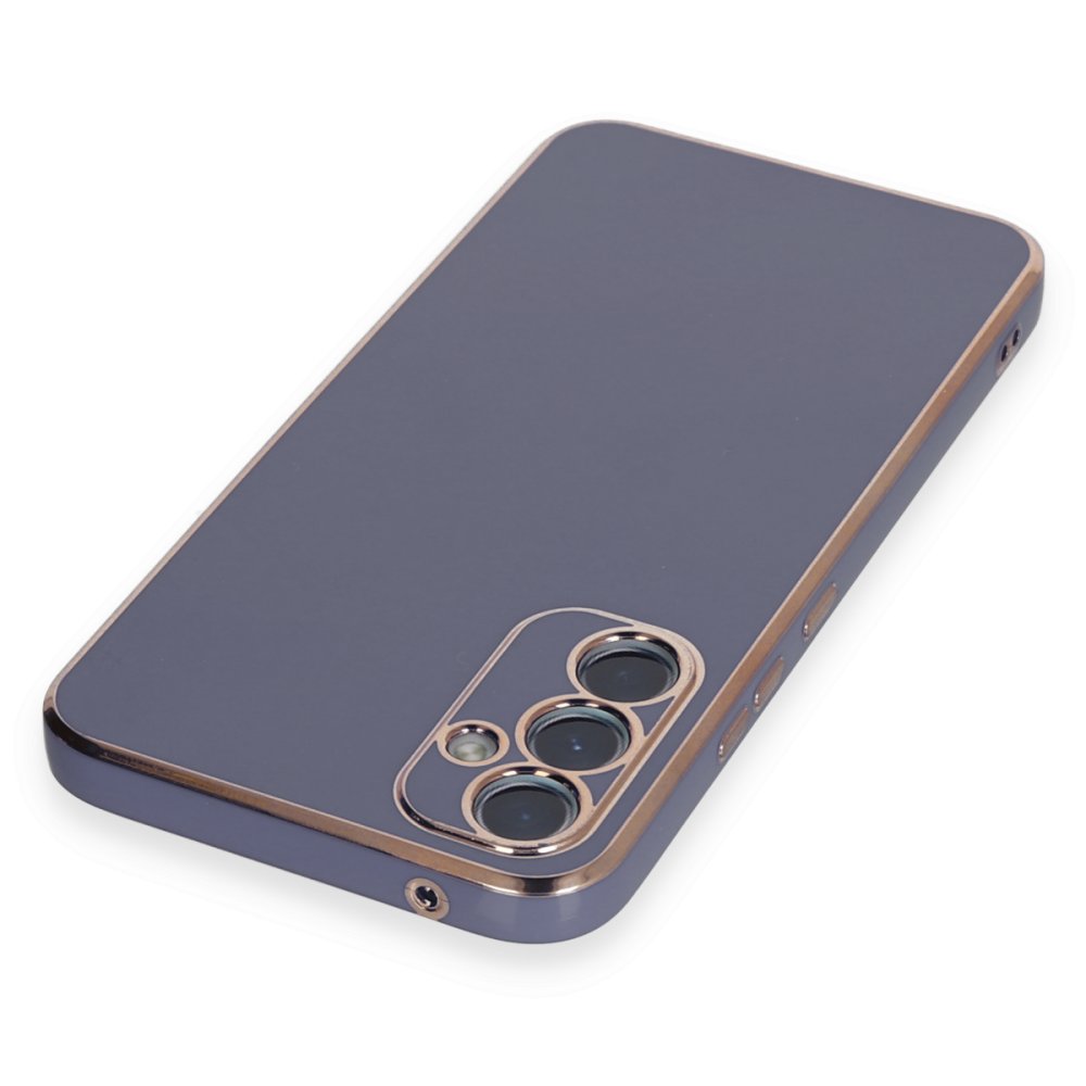  Samsung Galaxy A34 5G Kılıf Volet Silikon - Mavi