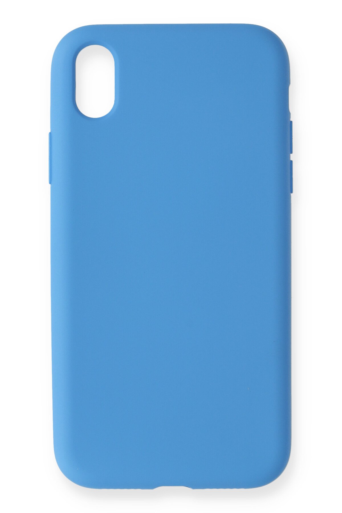  iPhone XR Kılıf Nano içi Kadife Silikon - Mavi