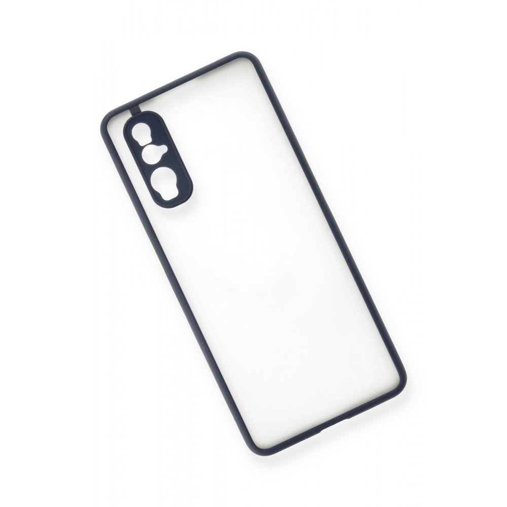 Oppo Find X2 Kılıf Montreal Silikon Kapak - Lacivert Oppo Find X2 Kılıf Montreal Silikon Kapak - Lacivert