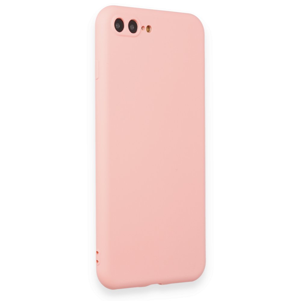 iPhone 8 Plus Kılıf First Silikon - Pudra iPhone 8 Plus Kılıf First Silikon - Pudra