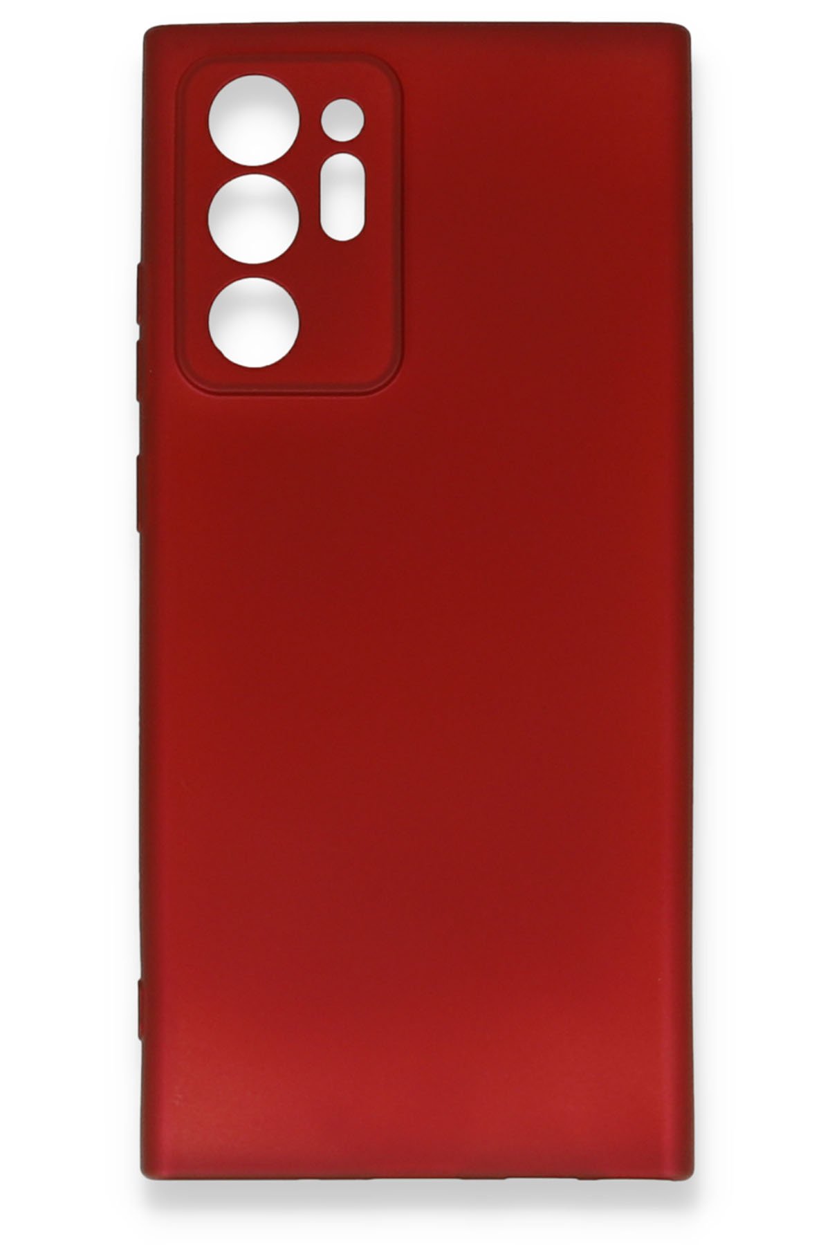  Samsung Galaxy Note 20 Ultra Kılıf First Silikon - Bordo