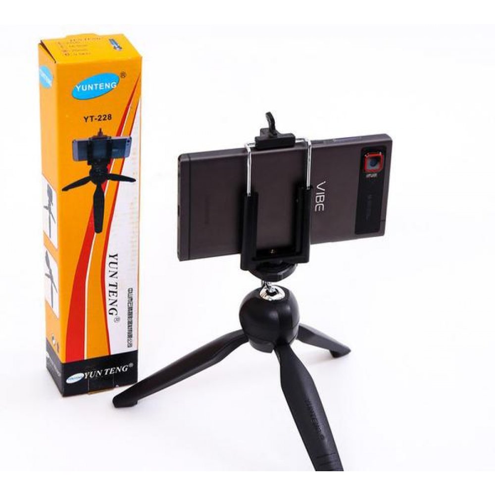  YT228 Telefon Kamera Tripod Stand