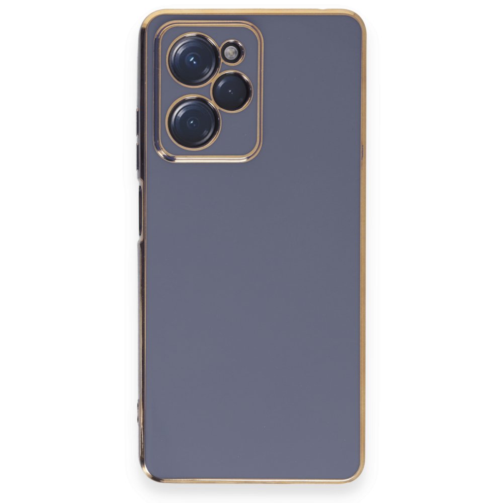  Xiaomi Poco X5 Pro 5G Kılıf Volet Silikon - Mavi