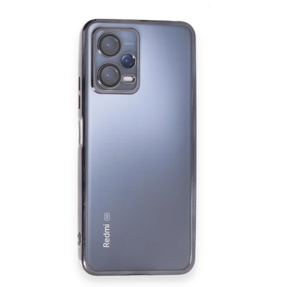 Redmi Note 12 5G Kılıf Razer Lensli Silikon - Siyah