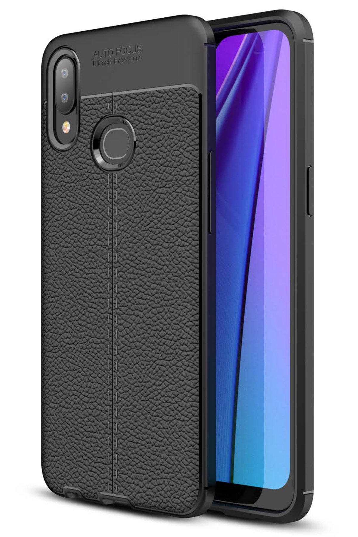  Samsung Galaxy A10S Kılıf Auto Focus Kapak - Siyah