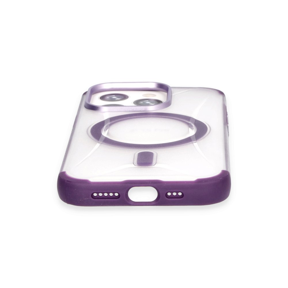 Joko iPhone 15 Pro Max Hilton Magsafe Kapak - Derin Mor