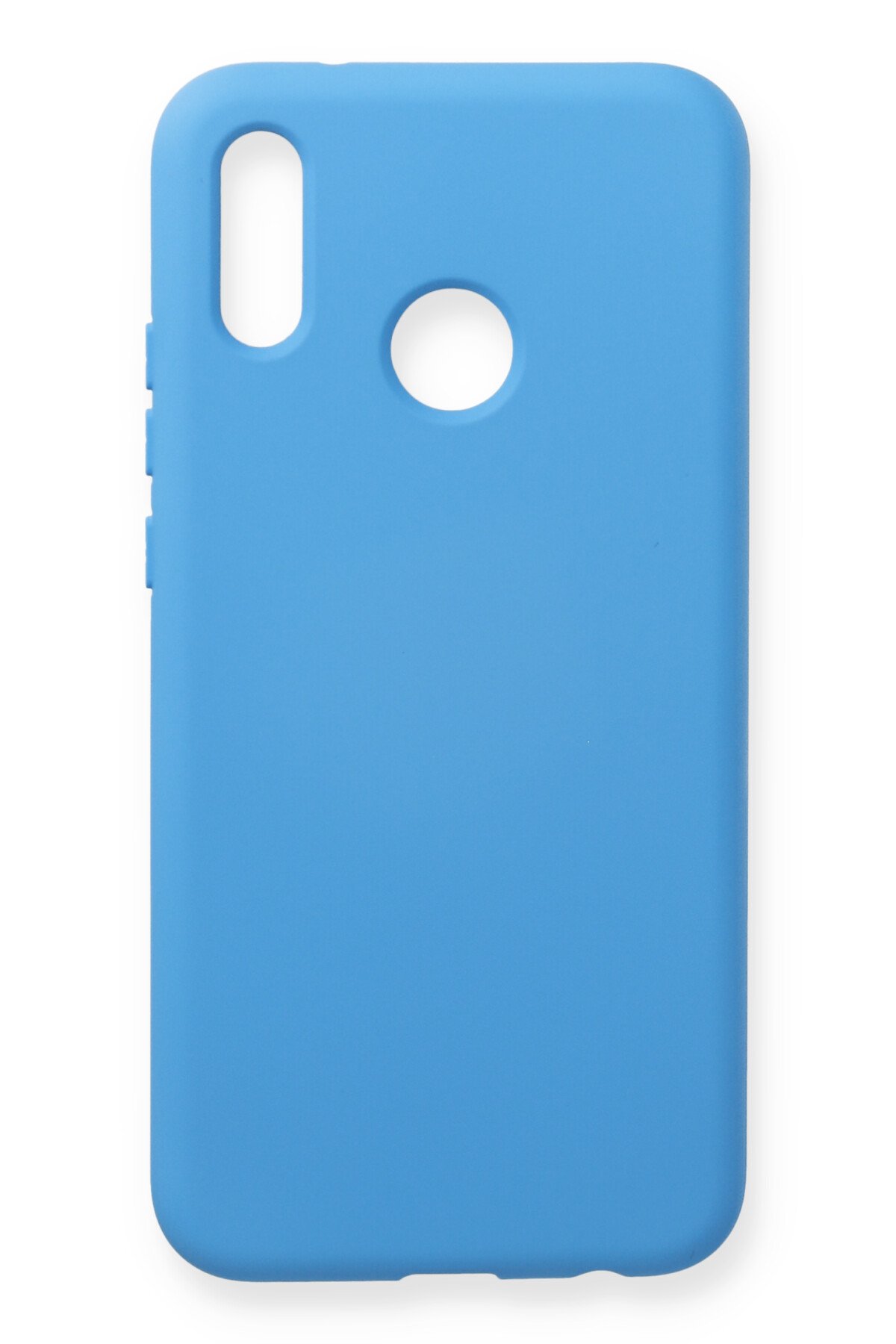 Huawei P20 Lite Kılıf Nano içi Kadife Silikon - Mavi Huawei P20 Lite Kılıf Nano içi Kadife Silikon - Mavi