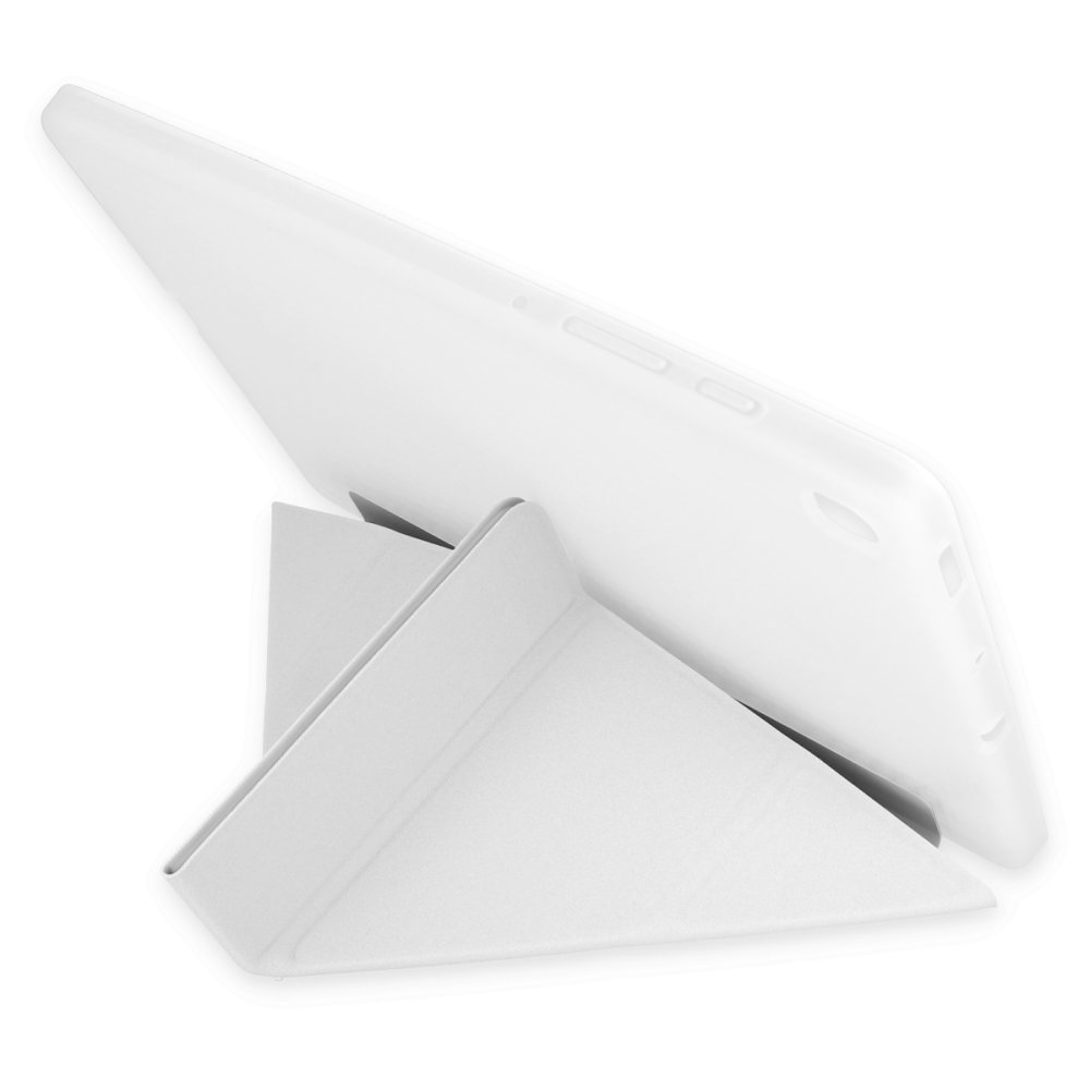  Samsung Galaxy X200 Tab A8 10.5 Kılıf Kalemlikli Mars Tablet Kılıfı - Gri