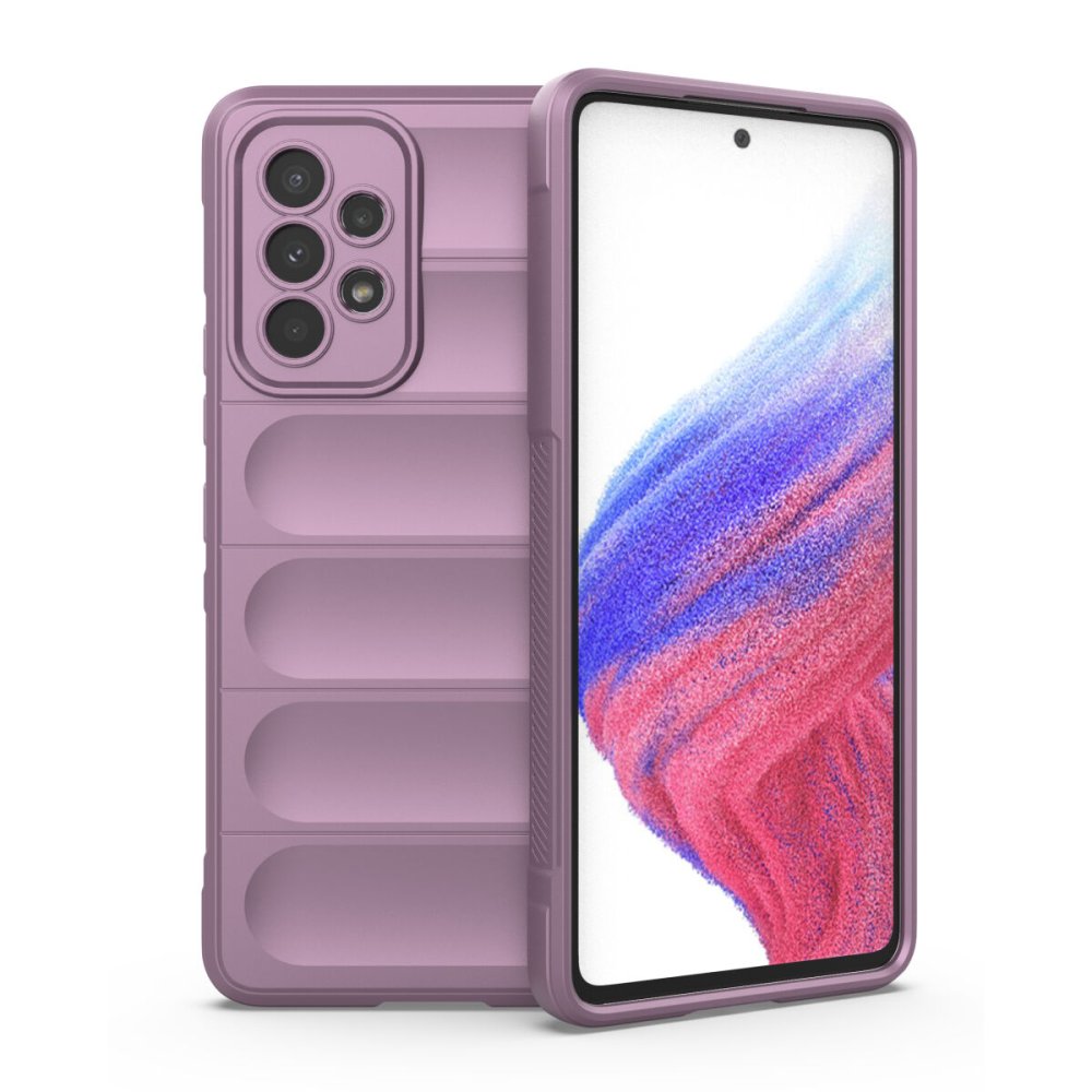  Samsung Galaxy A53 5G Kılıf Optimum Silikon - Mor