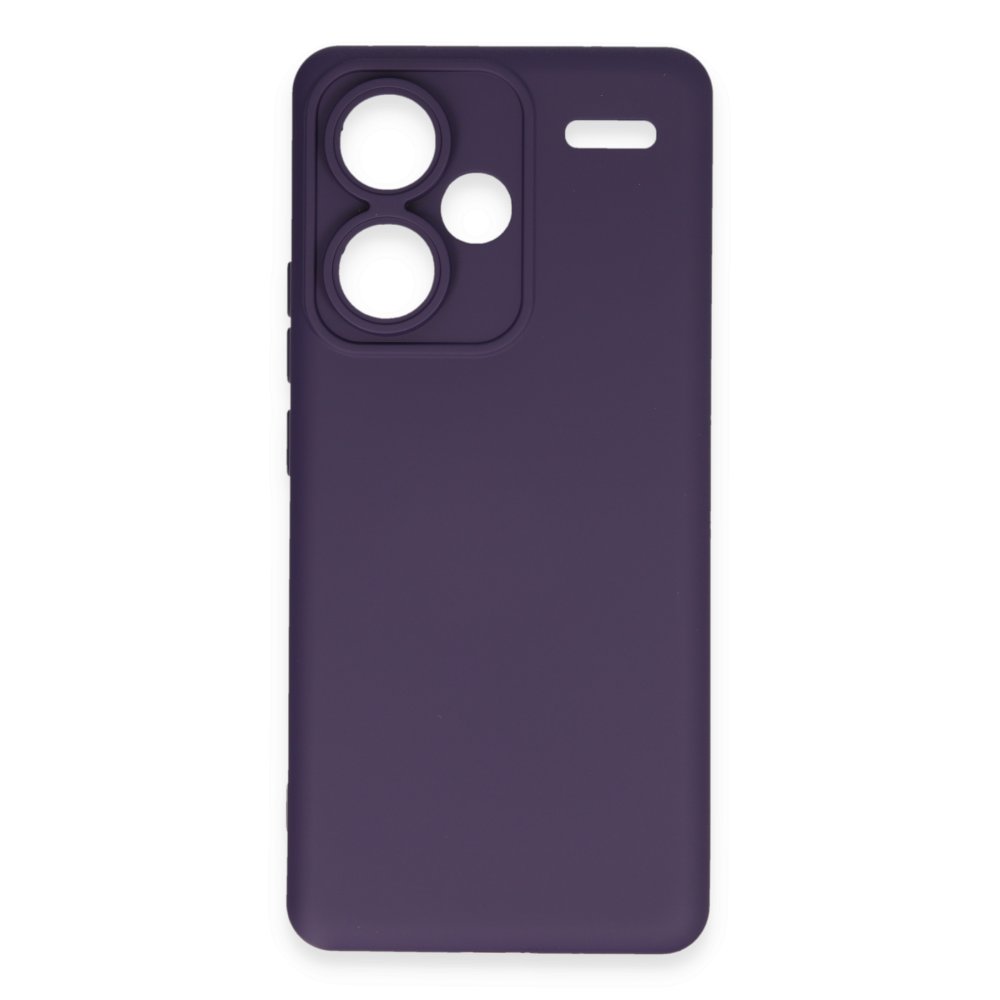 Redmi Note 13 Pro Plus Kılıf Nano içi Kadife Silikon - Mor Redmi Note 13 Pro Plus Kılıf Nano içi Kadife Silikon - Mor