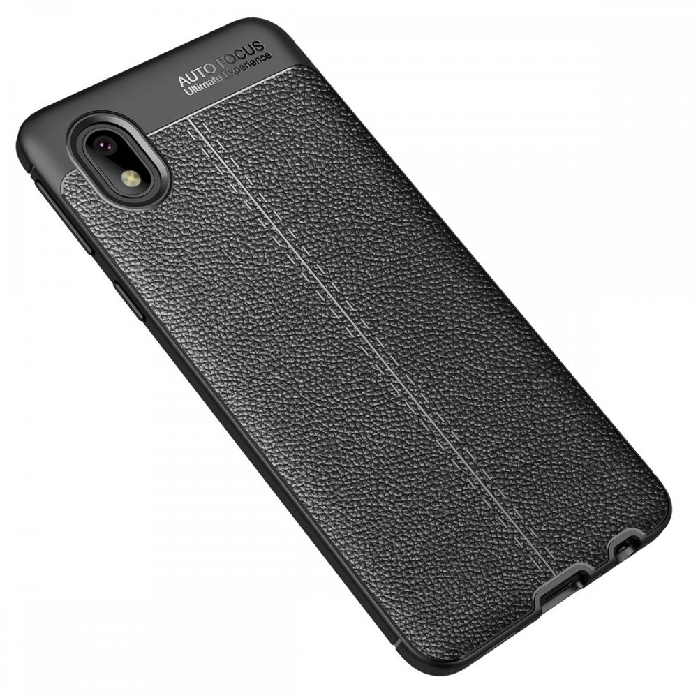  Samsung Galaxy A01 Core Kılıf Auto Focus Kapak - Siyah